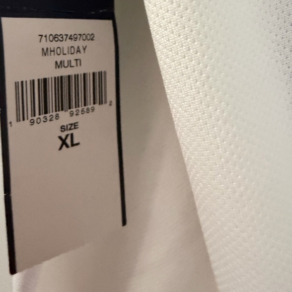 POLO BY RALPH LAUREN MENS XL 1/4 ZIP  PULLOVER WHITE POLYESTER NWT A954 - Picture 5 of 9